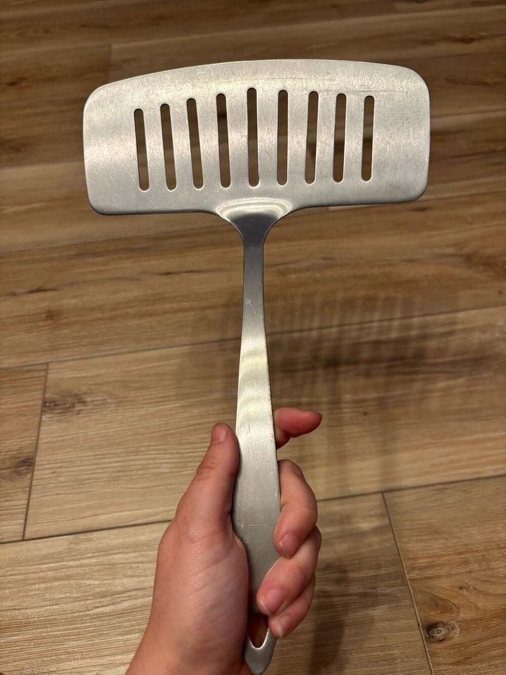 Stainless Steel 8-Inch Extra Wide Slotted Fish & Steak Spatula